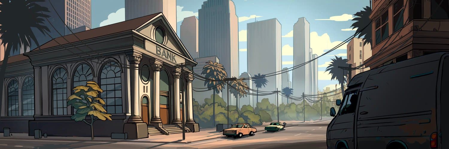 The Heist banner